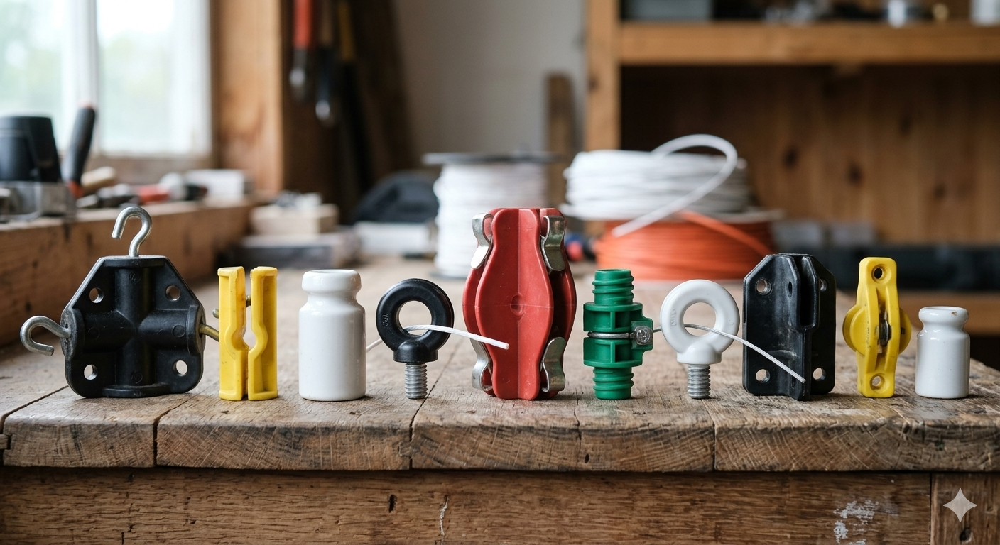 Szigetelők fajtái villanypásztorhoz – mikor melyik kell?