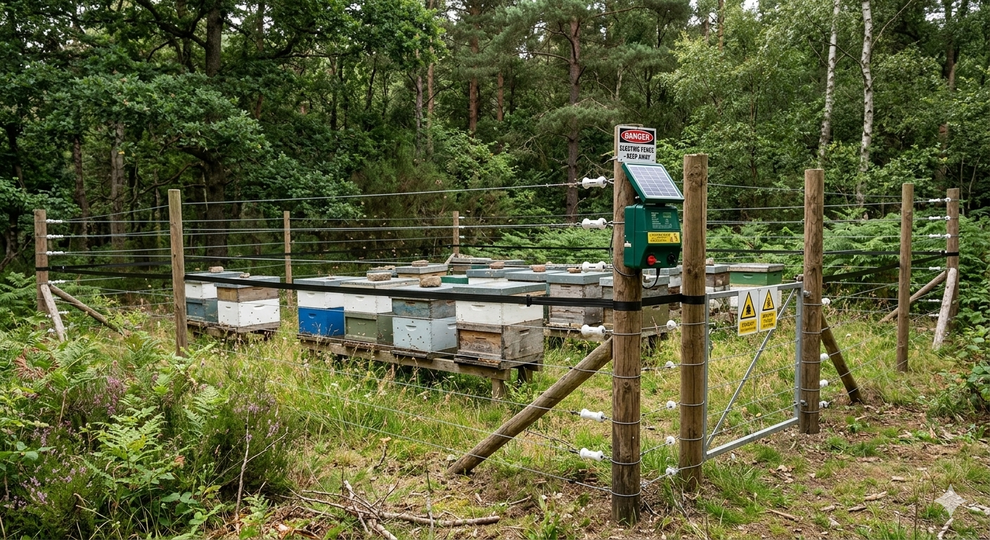 Villanypásztor medve ellen – méhészetek és gyümölcsösök védelme