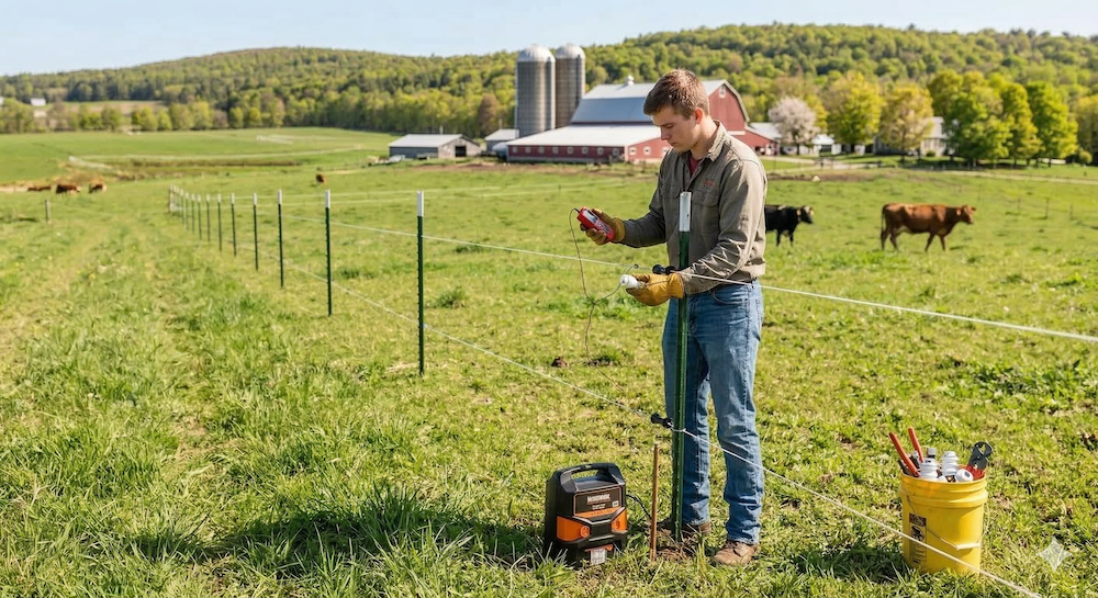 Villanypásztor karbantartása szezonálisan – tavasztól télig