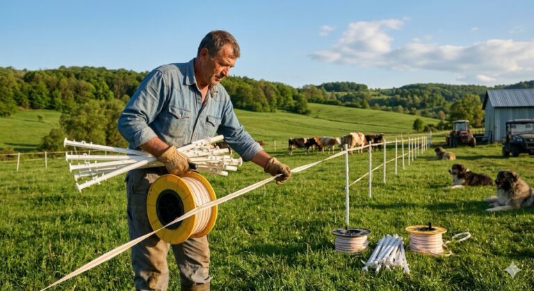 Mobil villanypásztor – telepítés és áthelyezés legelőváltáshoz