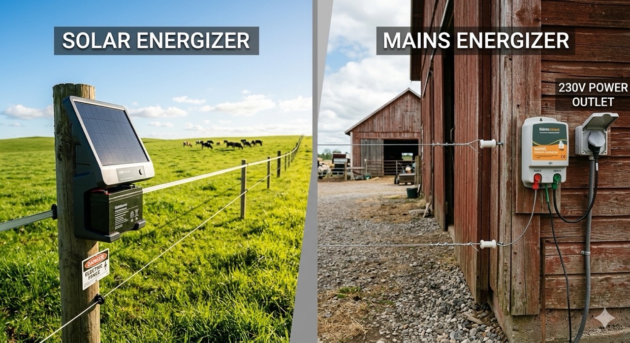 Különbség a napelemes és hálózati villanypásztor között