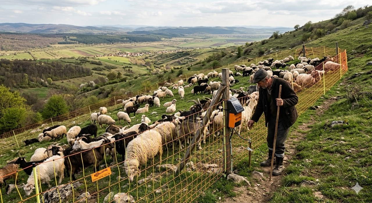 Villanypásztor juhhoz és kecskéhez