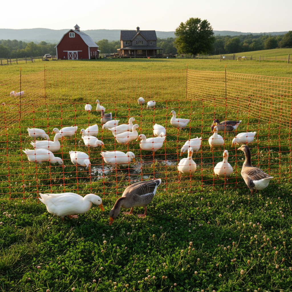Villanypásztor kacsához és libához
