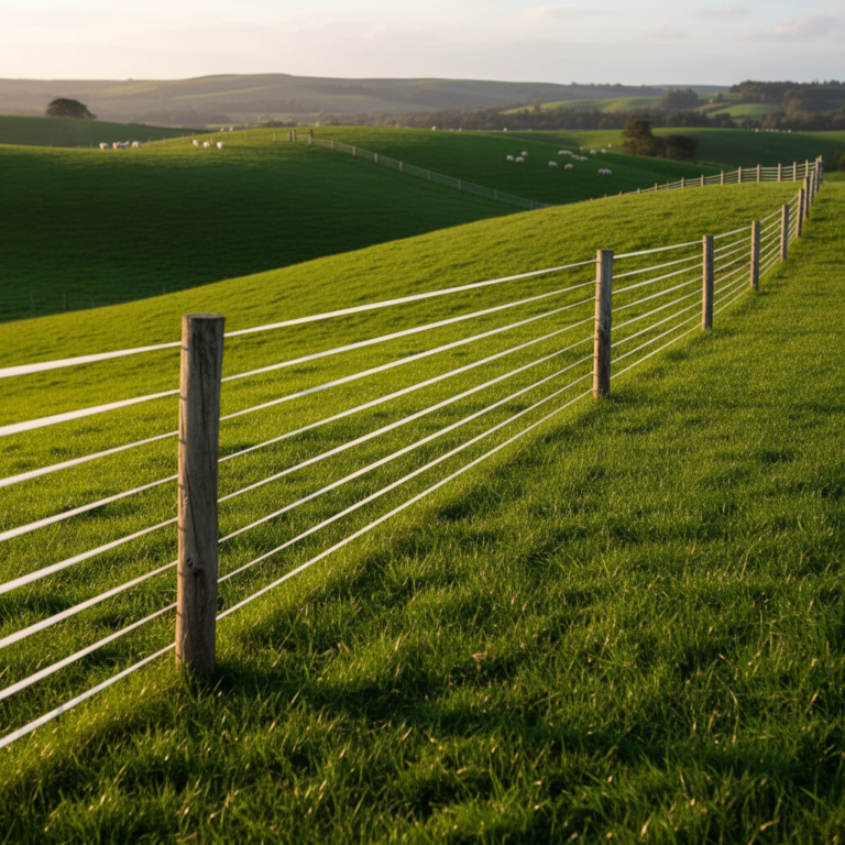 Villanypásztor kiépítése dombos egyenetlen terepen