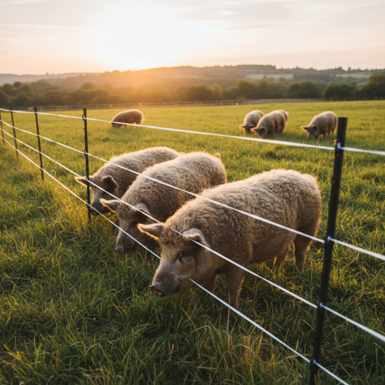 Villanypásztor mangalicához