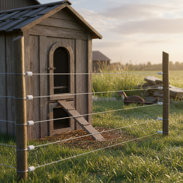 Villanypásztor menyét és nyest ellen