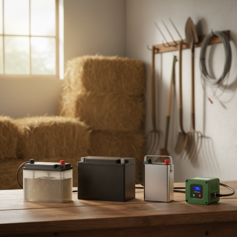 Gel vs. AGM vs. lítium akkumulátor villanypásztorhoz