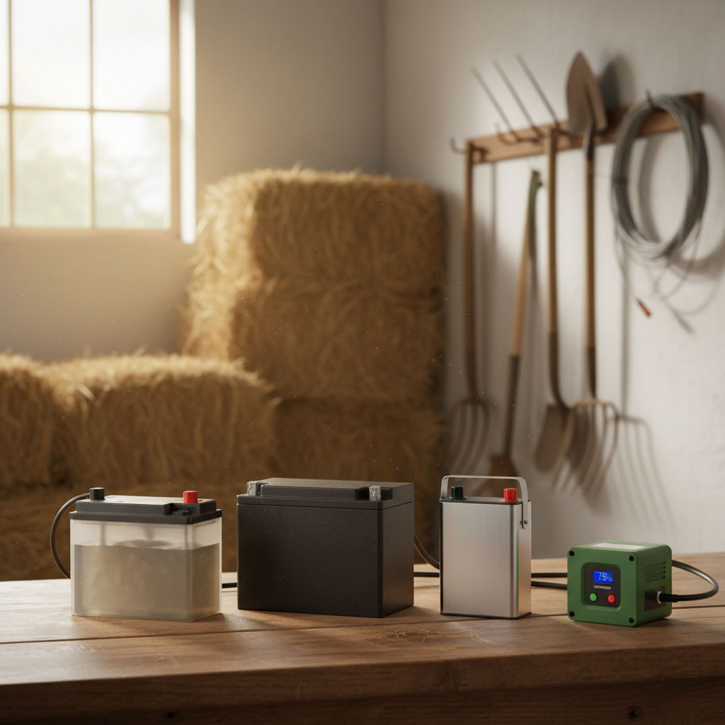 Gel vs. AGM vs. lítium akkumulátor villanypásztorhoz