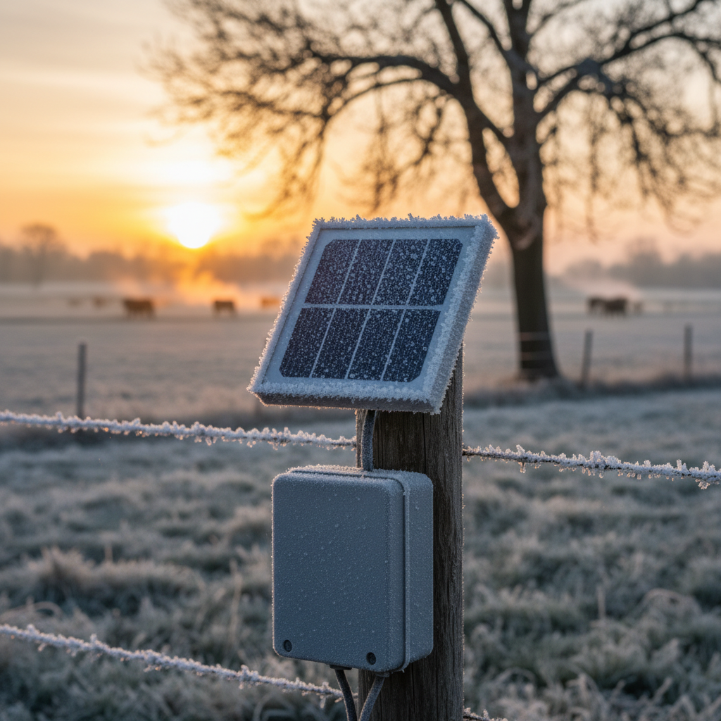 Napelemes villanypásztor akkumulátor téli kezelése