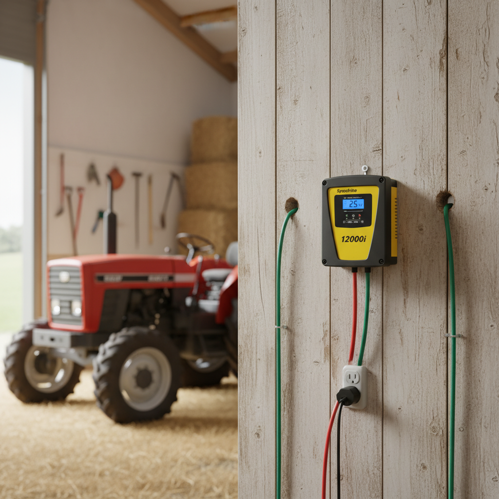 Villanypásztor energizáló felszerelési helyének megválasztása