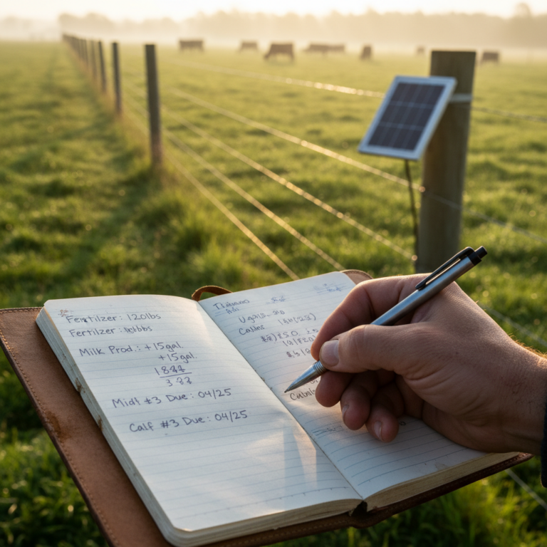 Villanypásztor üzemeltetési napló: miért érdemes vezetni?